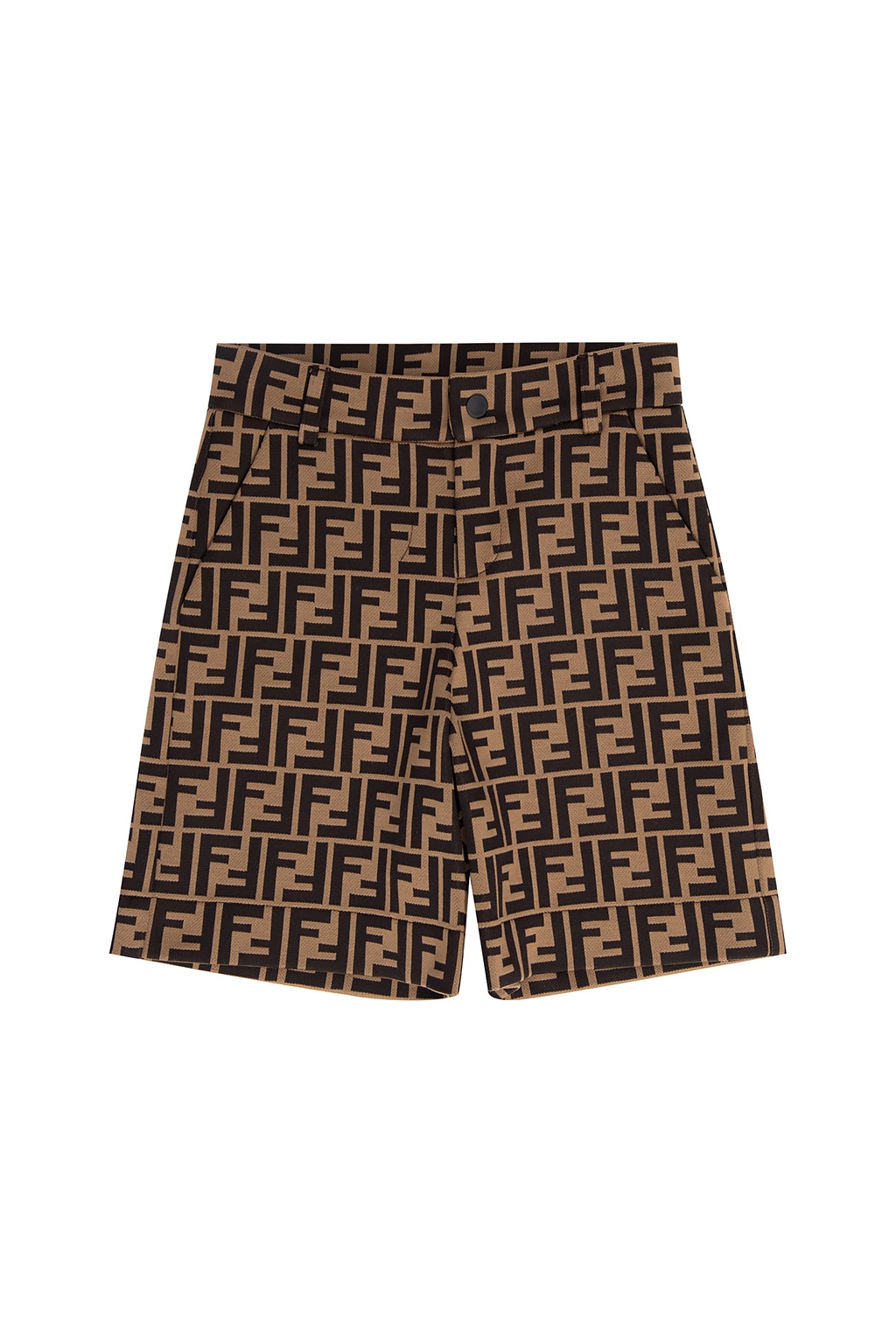 Fendi cheap logo shorts